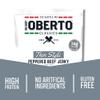 Oberto Classics Thin Style Beef Jerky, Peppered Flavor, No Artificial Ingredients, High Protein, Gluten Free, Wood Smoked, Premium Steak Beef Jerky High Protein Snacks, 2.2 Ounce (Pack of 8) view 3