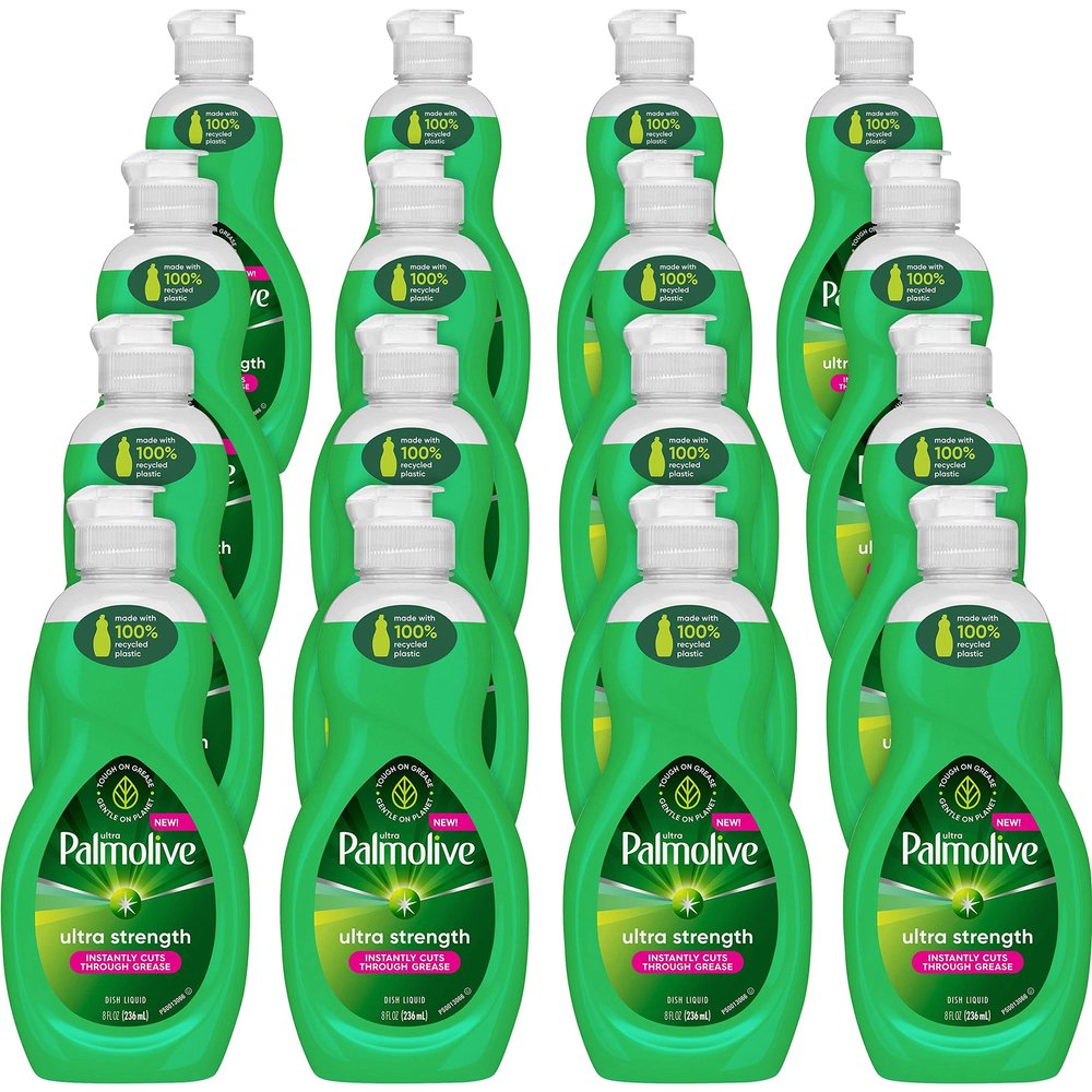 Ultra Palmolive Dishwashing Liquid, Fresh Scent, 8 Oz Bottle, 16/carton