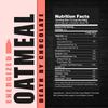 NEW! Energized Oatmeal Death By Chocolate - Feast Mode Flavors - 40 ounce, 2.5 pounds, 30 servings, breakfast healthy health antioxidants gluten free gluten-free quick oats grains fiber energy carbs protein low-sodium view 2