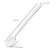 LSR Loreso 50 pcs Mini Plastic Long 7 Inch Spoons for Smoothie, Dessert, Appetizer Cups, Ice Cream & Sundae Cups (Reusable Long Spoons 7" - 50CT) view 3