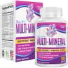 3-Month Multimineral Supplement 15-in-1 (Iron Free Formula) | Multi Minerals Complex | 90-Day Bulk Supply Multiminerals | 180 Tablets view 1