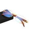 LKP Computer Reading Glasses for Men Women Rimless Lightweight Eyeglasses Blue Light Eyewear Presbyopia 2.50 (Size : +3.00) view 2