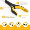 2 Pack 32 inch GrabRunner Reacher Grabber Tool with Rotating Head and Magnet (New Yellow) view 2
