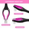 2 Pack 32 inch GrabRunner Reacher Grabber Tool with Strong Magnetic and Swivel Head (New Pink) view 4