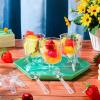 Nuogo 200 Pcs Dessert Cups with Spoons 100 Pcs 5 oz Mini Clear Plastic Parfait Cup with 100 Spoon Disposable Dessert Goblets Appetizer Cup for Summer Party Mousse Pudding Ice Cream(Transparent Color) view 4