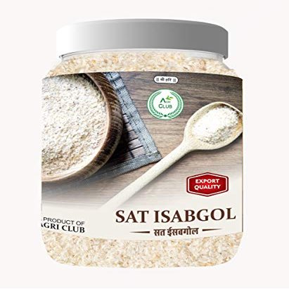 AGRI CLUB Psyllium Husk, Sat Isabgol (Bhusi) Husk - 250M Fiber Supplement