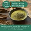 Akshit Dried Mango Leaves, Dried Leaves, Hojas de Mango Secas, Natural Leaf Tea, No Additives, Caffeine Free, Non GMO. 5.2oz view 4