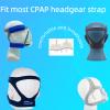 4 Pack Mask Strap Covers Intended for CPAP Strap, Strap Comfort Pads Compatible with Full Mask to Reduce Headgear Pressure and Cheek Red Marks Extend Mask Strap Useful Life view 2