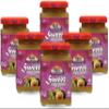 Rani Sweet Mango Chutney (Indian Preserve) 12.3oz (350g) Glass Jar, Ready to eat, Vegan, Pack of 5+1 ~ Gluten Free, All Natural, NON-GMO view 1