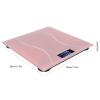 Alvinlite Digital Bathroom Scale with Ultra-Thin LCD Backlight 180 Kg/400 Lbs Pink Black(Pink) Weight view 2