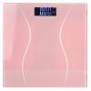 Alvinlite Digital Bathroom Scale with Ultra-Thin LCD Backlight 180 Kg/400 Lbs Pink Black(Pink) Weight view 3