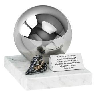 Teddy Bear CremationUrn for Child Memorial Infant Urn Stunning Cremation Ash Urn (Sleeping Baby)