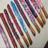 Gender Reveal 16 Count Chocolate Pretzel Favors with Sample Pack Chocolate twists view 4