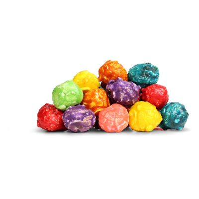 Gourmet Rainbow Colored Pop corn by It's Delish 8 Oz Bulk Bag | Multi Color Popcorn Snack - Fruity Flavored Popcorn Fun Confetti | Birthday Party, Events Gluten Free, Vegan, Kosher
