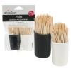 300 Count Toothpicks with Silicone Containers view 1