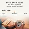 Peet's Coffee, Medium Roast Keurig K-Cup Pods, 100% Arabica Coffee - Single Origin Brazil 88 Count (4 Boxes of 22 Pods) view 4