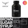Brown Sugar Syrup | Boba Black Sugar Syrup | for Coffee Boba Tea Kit Simple Bubble Tea by Locca 12 Oz (Pack of 1) view 2