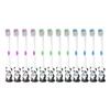 12 Pieces Kids Cartoon Panda Toothbrush Soft Bristles with Sunction Cup Individually Wrapped for Boys and Girls Toddler 3-12 Years Colorful view 1