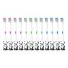 12 Pieces Kids Cartoon Panda Toothbrush Soft Bristles with Sunction Cup Individually Wrapped for Boys and Girls Toddler 3-12 Years Colorful view 2