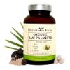 Herbal Roots Organic Saw Palmetto Capsules | 1,000mg per Serving | 60 Organic Vegan Capsules view 1