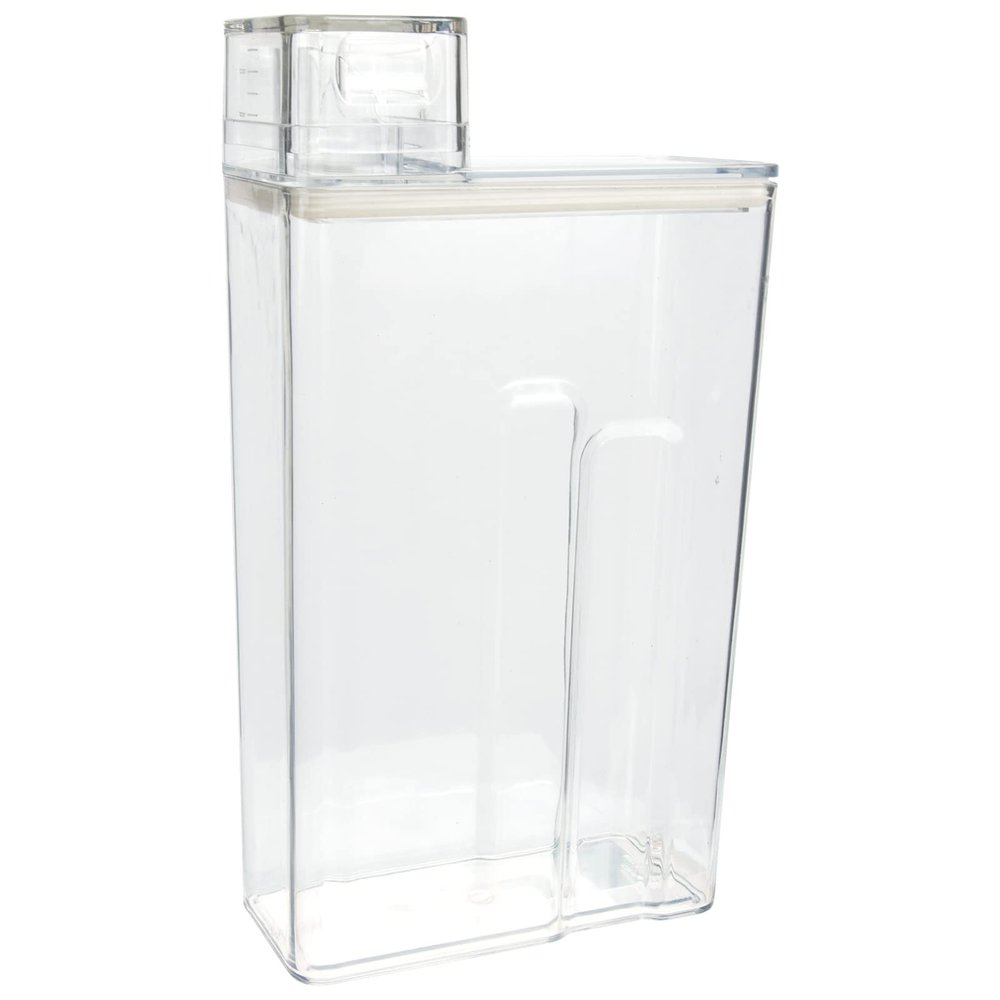 DOITOOL Laundry Containers Laundry Powder Dispenser Liquid Laundry Soap Bottle Fabric Softener Bead Holder for Home Laundry Room
