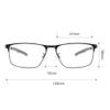 LKP Titanium Reading Glasses Blue Light Blocking, 1.25 1.50 1.75 Women Men Eyeglasses Magnification Presbyopia Lightweight(+2.75) view 3