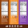 IQBAR Brain and Body Keto Protein Bars - Chocolate Lovers Variety and Chocolate Sea Salt - 12 Count Energy Bars - Low Carb Protein Bars - High Fiber Vegan Bars Low Sugar Meal Replacement Bars view 2