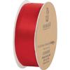 The Gift Wrap Co. RENEWRIBBON Red Double Faced Satin Ribbon (19117-03) view 4