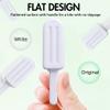 Chewies for Invisalign Aligner, 4 PCS Popsicle Silicone Chewies with Grip Handles, for Invisible or Metal Braces Aligner Munchies, 4 Original Flavor (White) view 4