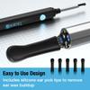 Ear Wax Removal Tool with Ear Camera by Tilcare - Ear Irrigation Flushing System for Adults & Kids - Perfect Ear Cleaning Kit - includes Basin, Syringe, Curette Kit, Towel and 30 Disposable Tips view 4