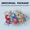 YAXEON Self Adhesive Bandage Wrap| 12 Rolls 1" x 5 Yards Vet Tape, Medical Tape,Athletic Tape,Elastic Cohesive Bandage for Sports Injury,Stretch Athletic,Ankle,(Mix Color) view 3
