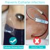 Peritoneal Dialysis Shower Pouch Waterproof Shield PD Port Protector Disposable Cover for Transfer Set Holder Catheter Peg Feeding G Tube Bathing Accessories Bag Women Men (Pack of 25) view 4