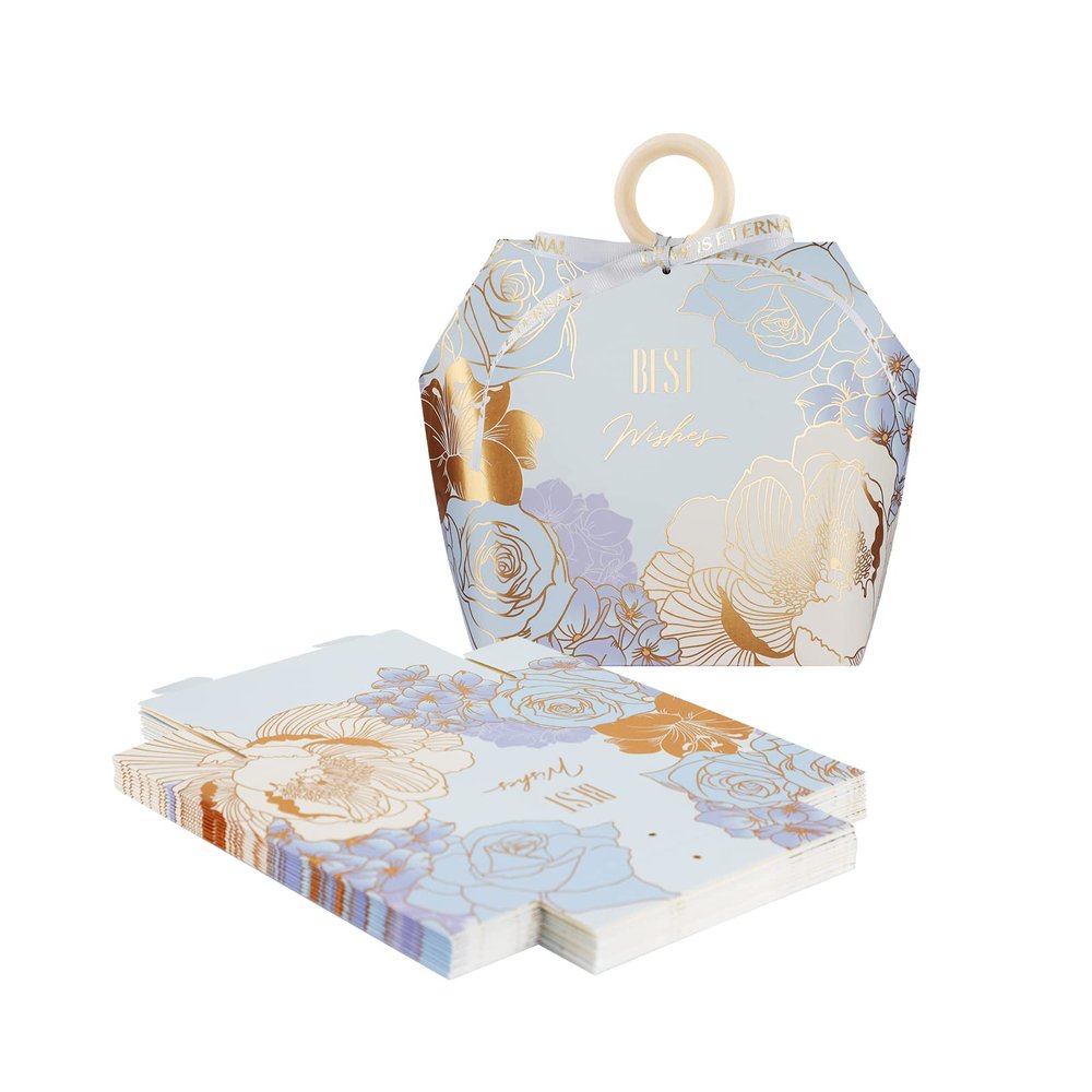 10Pcs Birthday Wedding Party Favor Boxes Hexagon Wedding Gift Bags Chocolate Candy Jewelry Gift Boxes Bridal Shower Favor Party Paper Gift Boxes with Ribbons For Engagement Birthday Festival Party