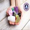 16 Natural Crystals Set In Wooden Box - Tumbled Gemstones, Rough & Raw, Including Selenite Tower, Raw Black Tourmaline, Amethyst Geode, Rose Quartz, Lapiz Lazuli, Citrine & Tiger Eye,16 Crystals view 4