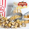 Gourmet Chocolate Zigzag Popcorn by Its Delish, 8 Oz Bulk Bag  Festive Caramel Air Popped Sweet Crunchy White & Dark Drizzle Glazed Carmel Corn Snack, Parties - Gluten Free, Vegan, Kosher view 3