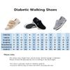 AngryMonkey Women's Diabetic Wide Width Shoes, Casual Adjustable Strap Lightweight Non-Slip Orthopedic Walking Shoe for Elderly Hammertoe Arthritis Bunions Swollen Feet (9.5,Light Gray) view 2