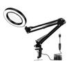 Feilx 5X Magnifying Glass with Light,3 Color Modes Stepless Dimmable, Hands Free LED Lighted Magnifier with Light and Stand for Reading Crafts Repair view 1
