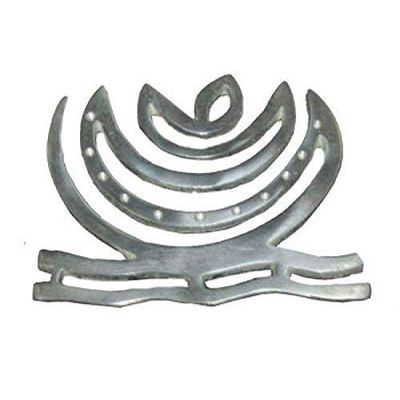 Zinc Helix Vastu Remedies for North-East Ishanya Dosha Nivaran Missing Corner & Cuts Remedies (Silver Grey, 3 inch, 1pc) by Indian Collectible