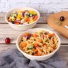 JAYEEY 28 oz Disposable salad bowls with lids, Sugarcane Fiber Paper Bowls Deli Container 50 Pack view 2