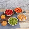 JAYEEY 28 oz Disposable salad bowls with lids, Sugarcane Fiber Paper Bowls Deli Container 50 Pack view 3