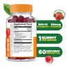 Lifeable Kids Vitamin D3 K2 Gummies | 500iu D3 and K2 100mcg | Great Tasting D3 and K2 Supplements | for Bone Health and Immunity | VIT D3 K2 for Kids | 60 Gummies view 2
