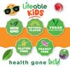 Lifeable Kids Vitamin D3 K2 Gummies | 500iu D3 and K2 100mcg | Great Tasting D3 and K2 Supplements | for Bone Health and Immunity | VIT D3 K2 for Kids | 60 Gummies view 4