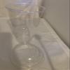 100sets 32oz. Plastic Ultra Clear Cups with dome lids is for cold drinks like iced coffee, Bubble Tea, Frozen Cocktails, water , Sosa and juices (30oz+ 100sets), 30oz+ lids+ straws 50sets view 3