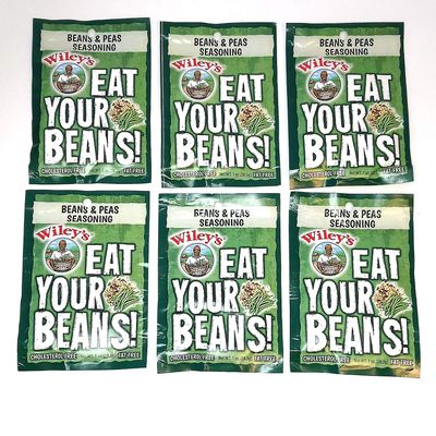 Wiley's Seasonings Beans and Peas Seasonings - 2 Set of 6 Packets