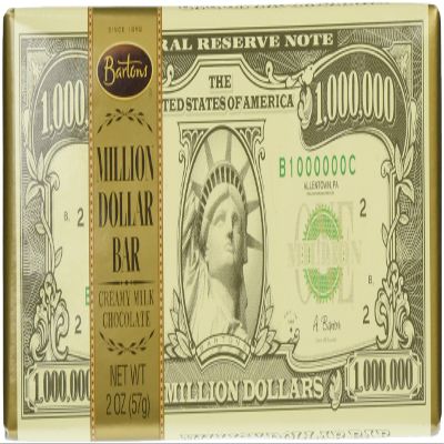 3 Set of 12 Million Dollar Milk Chocolate Bars - 2 Oz