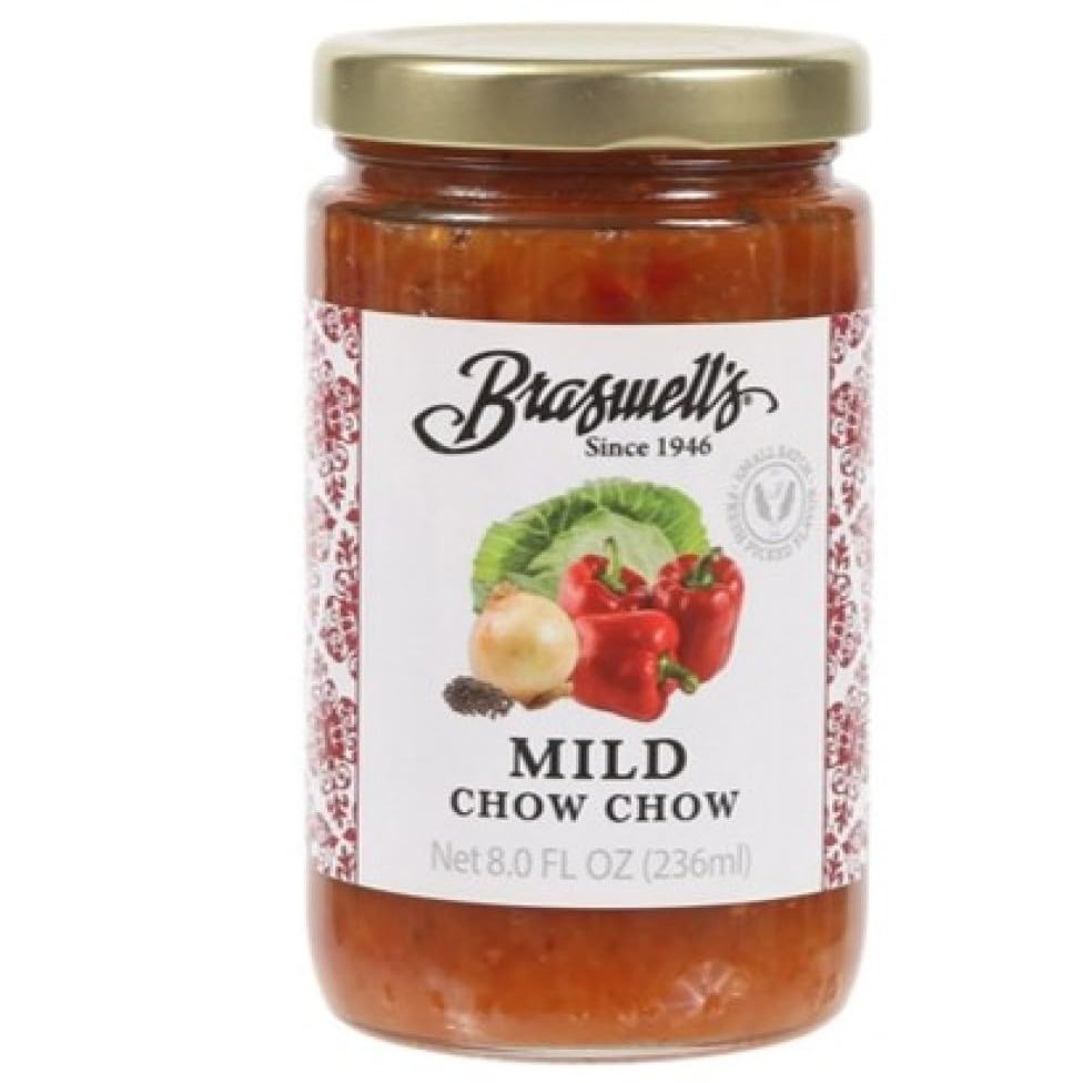 Braswell's Gourmet Mild Chow Chow  Small-Batch, Renowned Specialty, Made in USA, Since 1946 (8oz)