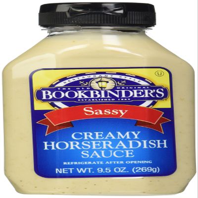 4 Set- Bookfinder's Horseradish Sauce, 9.5 oz