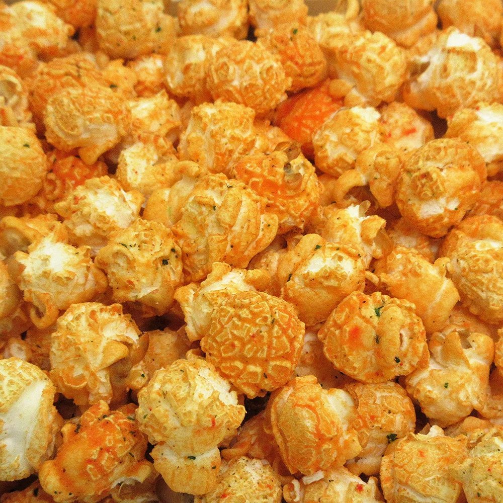 Gourmet Cheddar Cheese Popcorn by It's Delish, 4 Oz Bulk Bag  Air Popped Sweet and Crunchy Glazed Carmel Corn Snack, Movie Night, Parties, Events - Gluten Free, Vegan, Kosher