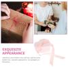 Cabilock 1pc Delicate Heart-shaped Present Packaging Box Romantic Present Storage Case Bowknot Seal Adorable Decorative Box for Flowers Chocolates and Special Occasions in Soft view 4