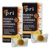P.R.I Manuka Honey Lozenges with Propolis, Soothing Cough and Throat Drops, MGO 300+ Certified, (Lemon, 16 Count/2 Pack) view 1